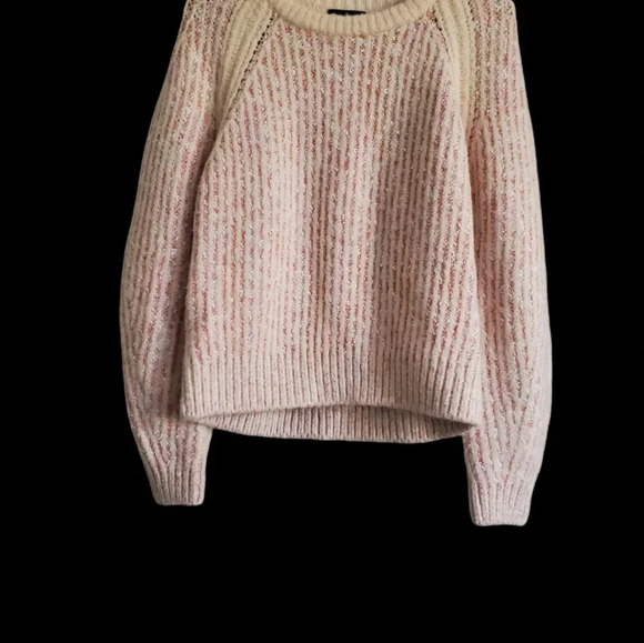 J.Crew wool blend pastel multi color womans sweater, size small - Picture 3 of 7